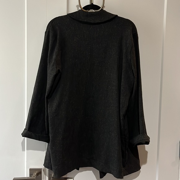 Bryn Walker Large Gray Beautiful Jacket Coat - Picture 5 of 5